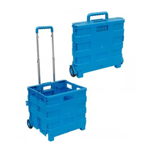 Lokehang Folding Crate Reka Trolley Mokotla Lebokose E-ea hlahisoa rolling Carte